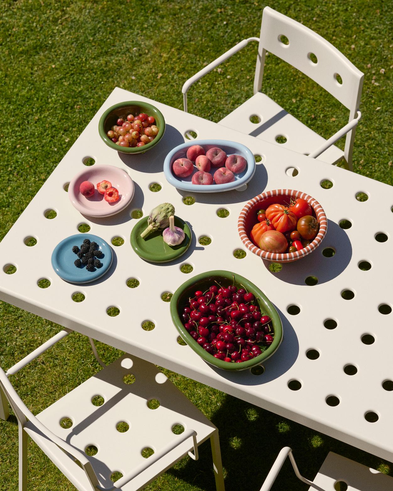 Barro frokosttallerken, 2 stk - Dark blue